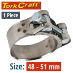 HOSE CLAMP H/DUTY 48-51 BULK