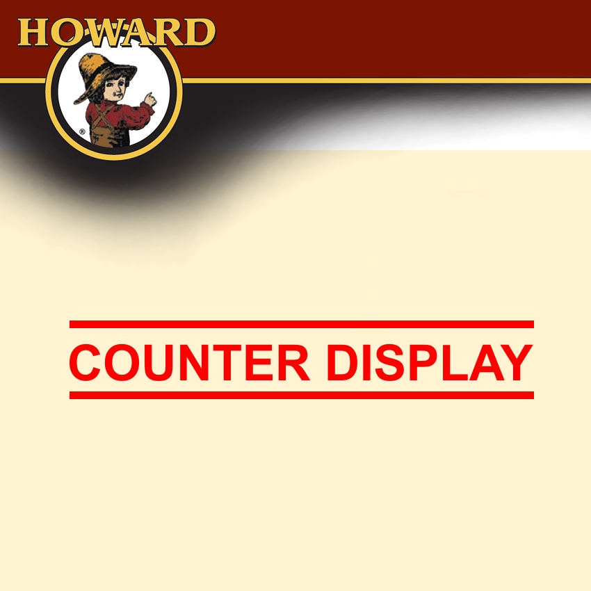 HOWARD COUNTER DISPLAY - LEATHER CONDITIONER (LC0008 X 20) HOWARD COUNTER DISPLAY - LEATHER CONDITIONER (LC0008 X 20)