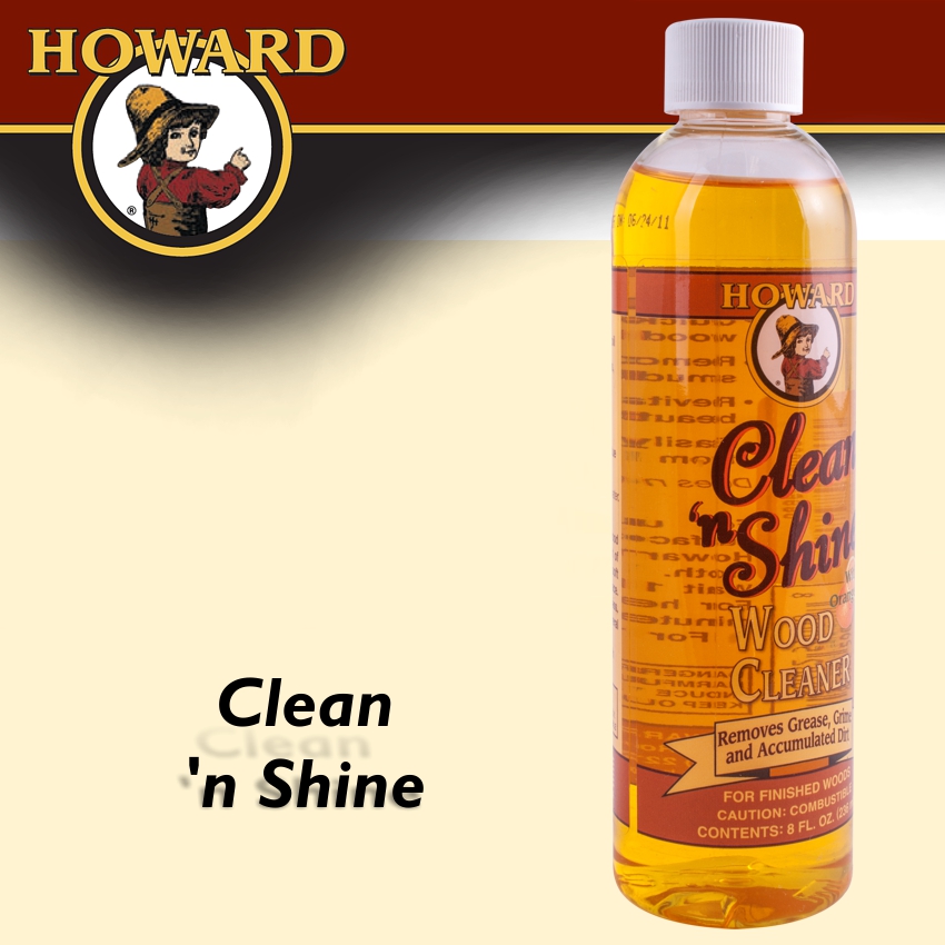 HOWARD CLEAN N SHINE WOOD CLEANER 237 ML HOWARD CLEAN N SHINE WOOD CLEANER 237 ML