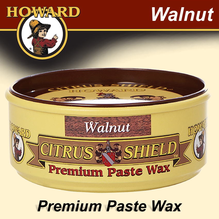 HOWARD WALNUT CITRUS-SHIELD PASTE WAX 325 ML HOWARD WALNUT CITRUS-SHIELD PASTE WAX 325 ML