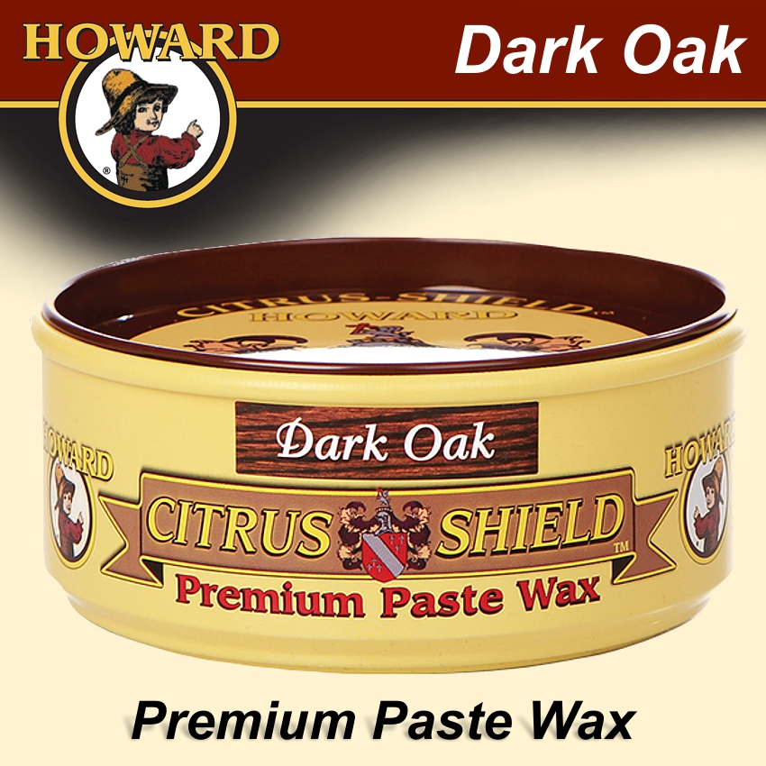 HOWARD DARK OAK CITRUS-SHIELD PASTE WAX 325 ML HOWARD DARK OAK CITRUS-SHIELD PASTE WAX 325 ML