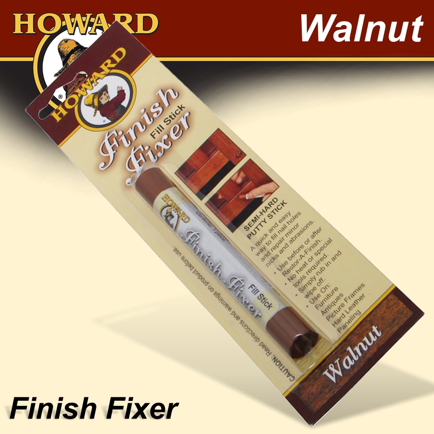 HOWARD FINISH FIXER WALNUT FILL STICK HOWARD FINISH FIXER WALNUT FILL STICK