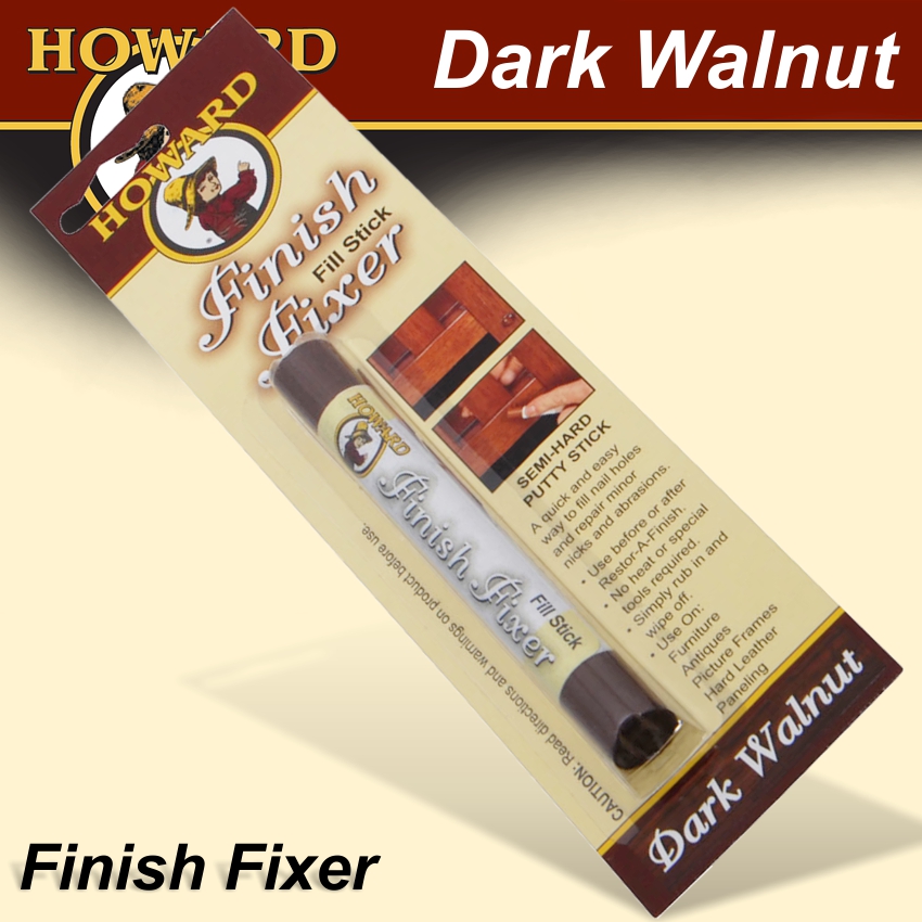 HOWARD FINISH FIXER DARK WALNUT FILL STICK HOWARD FINISH FIXER DARK WALNUT FILL STICK