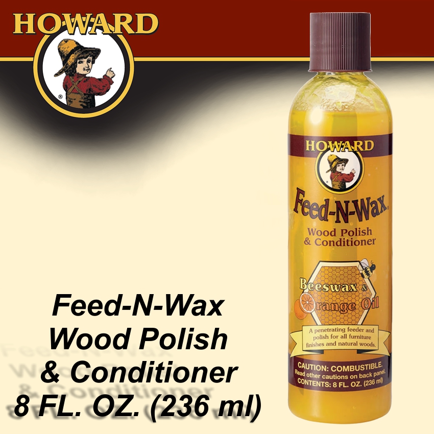HOWARD FEED-N-WAX WOOD POLISH & CONDITIONER 237 ML HOWARD FEED-N-WAX WOOD POLISH & CONDITIONER 237 ML