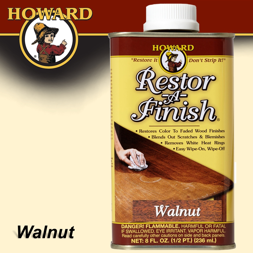 HOWARD RESTOR-A-FINISH WALNUT 237 ML HOWARD RESTOR-A-FINISH WALNUT 237 ML