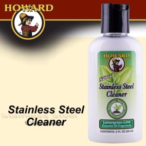 HOWARD S/STEEL CLEANER LEMON & LIME FRAG. SAMPLE SIZE