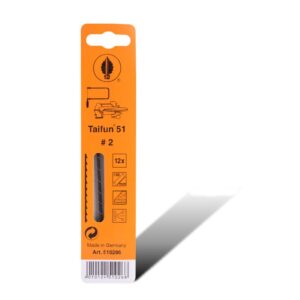 SCROLL SAW BLADE 20TPI PLAIN 12PK