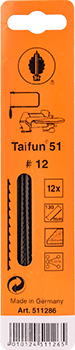 SCROLL SAW BLADE 10TPI PLAIN 12PK