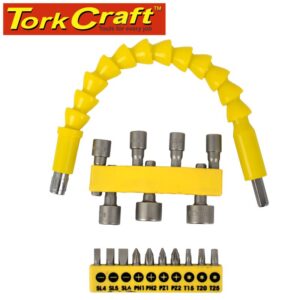 18 PIECE FLEX. SHAFT & NUTSETTER SET