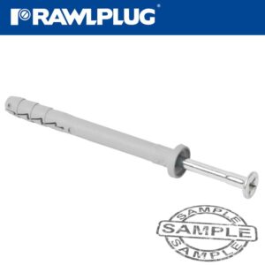 POL HAMMER-IN FIXING 8X80MM+ CYL HEAD X1000 PER BOX
