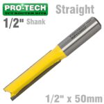 STRAIGHT BIT 1/2' X 50MM CUT 2 FLUTE 1/2'SHANK