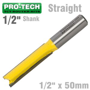 STRAIGHT BIT 1/2' X 50MM CUT 2 FLUTE 1/2'SHANK