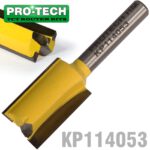 STRAIGHT BIT 5/8'(15.9MM) X 1'(25.4MM) CUT 2 FLUTE WITH BOTTOM CUT 1/4