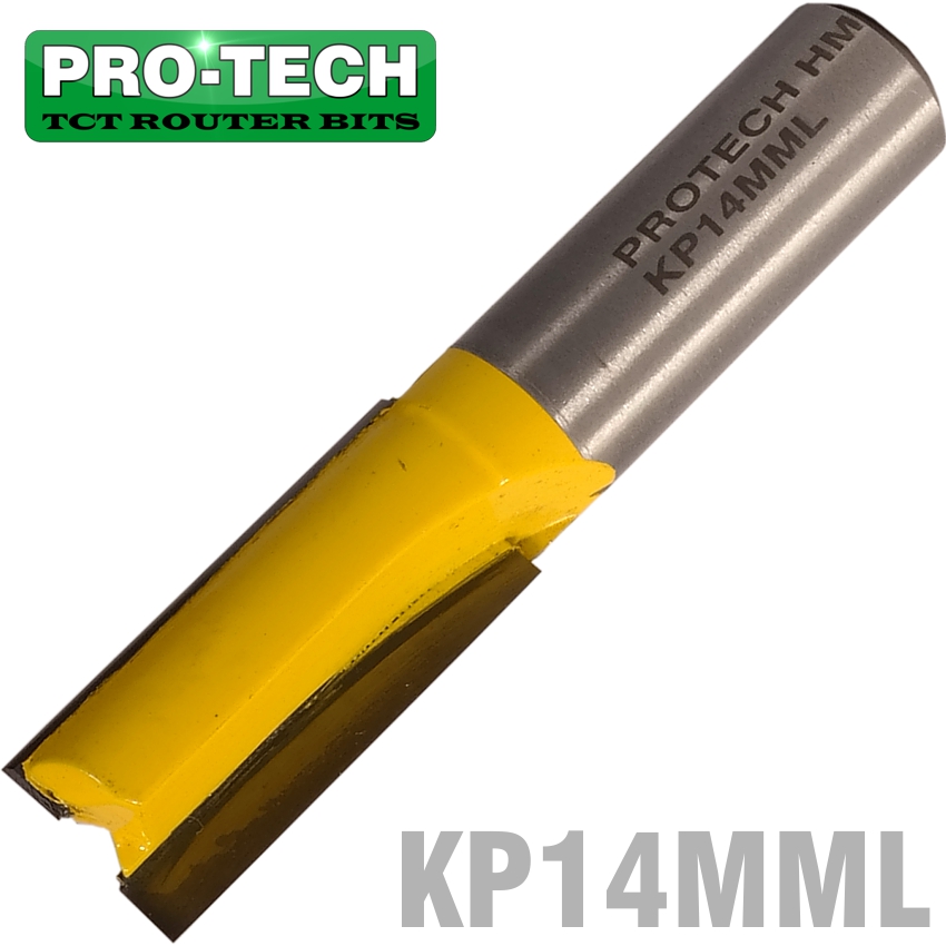 STRAIGHT BIT 14MM X 26MM CUT 2 FLUTE METRIC 1/2' SHANK STRAIGHT BIT 14MM X 26MM CUT 2 FLUTE METRIC 1/2' SHANK