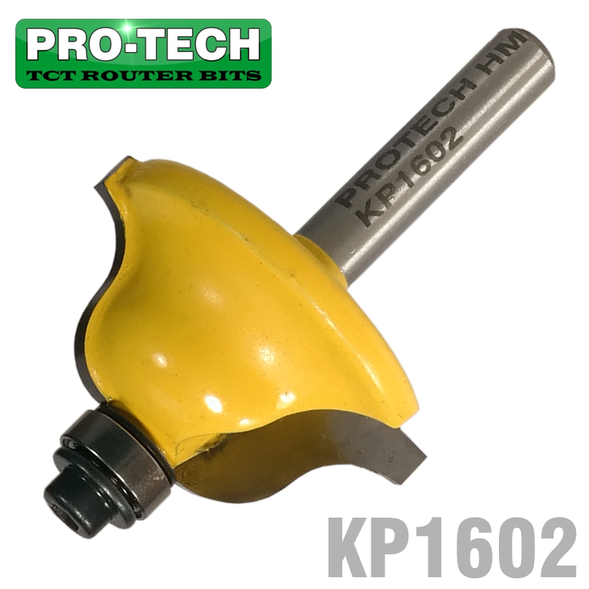 ROMAN OGEE BIT 1 3/8' X 16MM (1/4' RADIUS) 1/4' SHANK ROMAN OGEE BIT 1 3/8' X 16MM (1/4' RADIUS) 1/4' SHANK