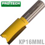 STRAIGHT BIT 16MM X 31MM CUT 2 FLUTE METRIC 1/2' SHANK