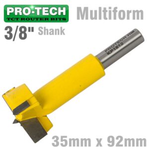 HINGE BORE BIT 35MM X 92MM 3/8' SHANK