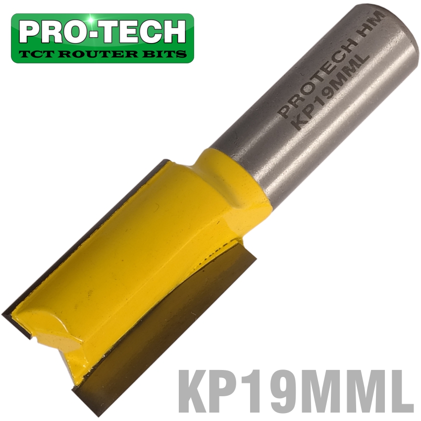 STRAIGHT BIT 19MM X 32MM CUT 2 FLUTE METRIC 1/2' SHANK STRAIGHT BIT 19MM X 32MM CUT 2 FLUTE METRIC 1/2' SHANK