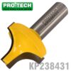 PIERCE & ROUND OVER BIT 3/8' X 3/4' 1/2' SHANK