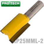 STRAIGHT BIT 25MM X 38MM CUT 2 FLUTE METRIC 1/2' SHANK