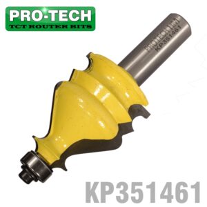 FACE MOULD BIT 1 3/8' X 1 5/8' RADIUS 1/8'  1/2' SHANK