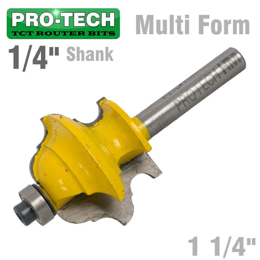 CLASSICAL MULTI FORM BIT 1 1/4' X 1' 1/4 SHANK CLASSICAL MULTI FORM BIT 1 1/4' X 1' 1/4 SHANK