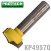 PANEL MOULD 1' X 1/2' ROUND OVER RADIUS 7.5 1/2' SHANK