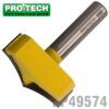 PANEL MOULD 2' X 1' ROUND OVER  RADIUS 7.5 1/2' SHANK