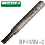 STRAIGHTBIT 4MM 2 FLUTE SOLID CARB