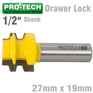 DRAWER LOCK 27MM X 19MM  1/2' SHANK