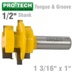 TONGUE & GROOVE - PARALLEL 1 3/16' x 1' 1/2' SHANK