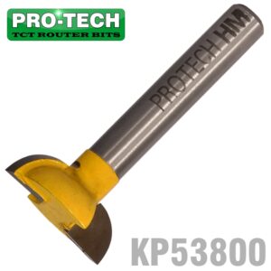 FINGER GRIP BIT 3/4' X 1/4' TWO FLUTE 1/4 SHANK