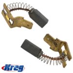 CARB. BRUSH PAIR KREG FOREMAN ELECTRIC POCKET HOLE SYSTEM 220V