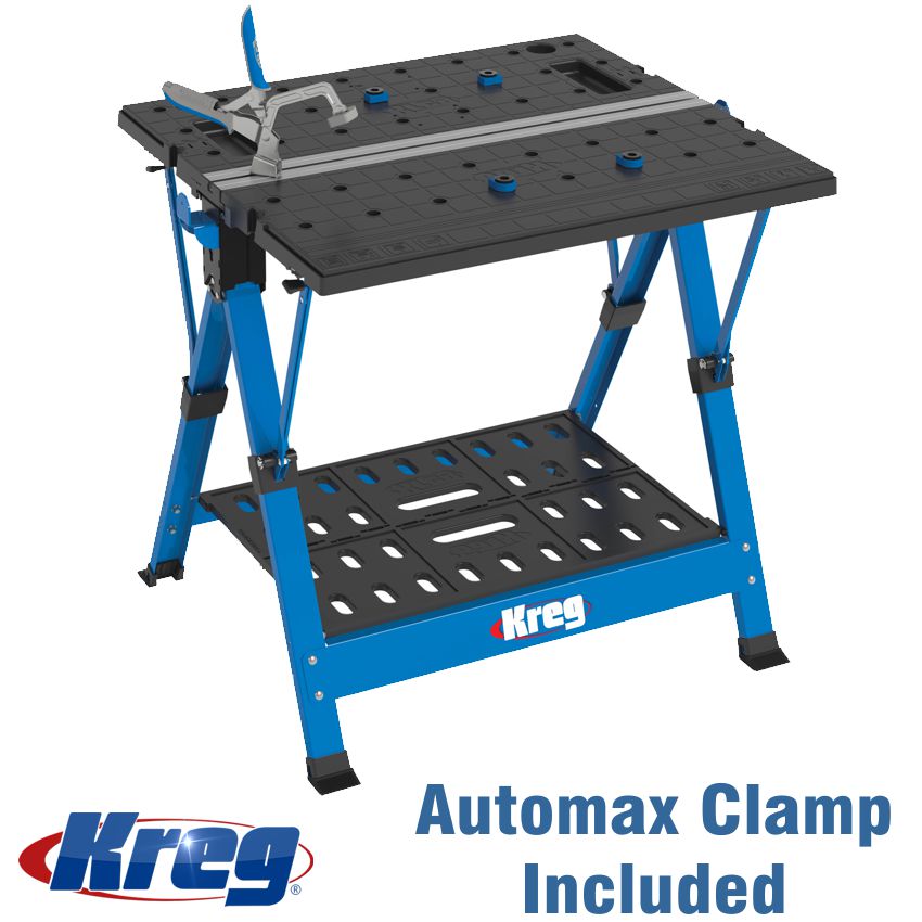 MOBILE PROJECT WORK CENTER WITH AUTOMAX CLAMP MOBILE PROJECT WORK CENTER WITH AUTOMAX CLAMP