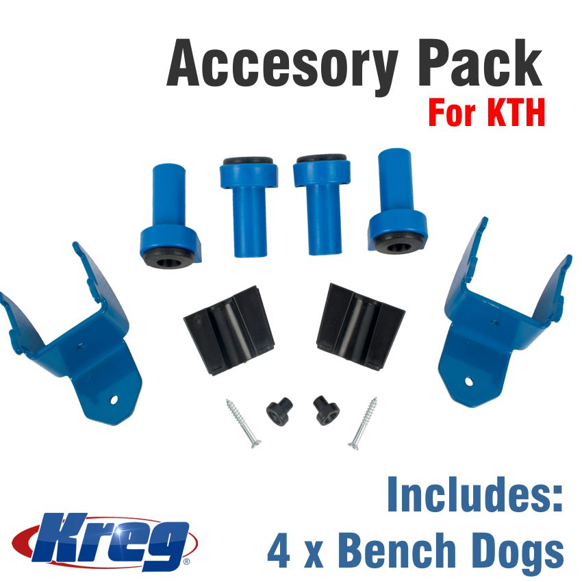 KREG ACCESORY PACK FOR KTH INCL. 4 X BENCH DOGS Fallons