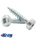 KREG POCKET HOLE SCREWS 75' #6 FINE PAN HEAD 1200CT