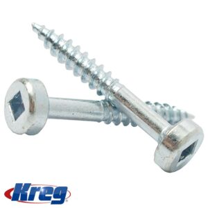 KREG POCKET SCREWS 1' #6 FINE PAN HEAD 1200CT