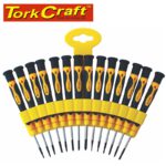PRECISION SCREWDRIVER SET 14 PCE