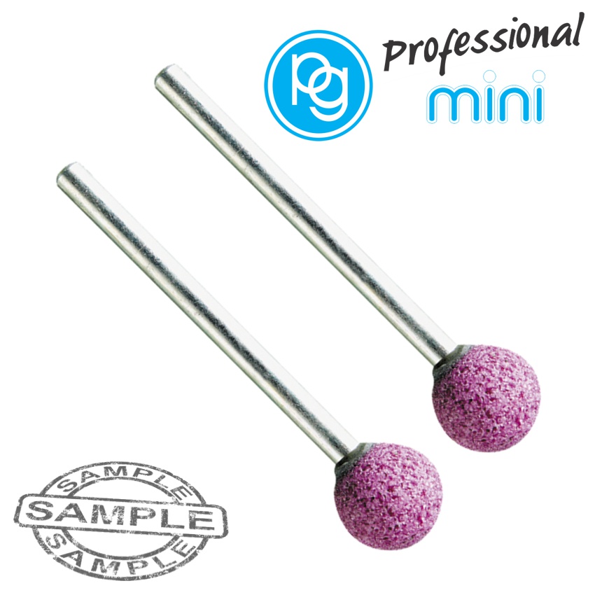 RUBY GRINGING STONES 10MM.BALL.SH3MM.2PCS RUBY GRINGING STONES 10MM.BALL.SH3MM.2PCS