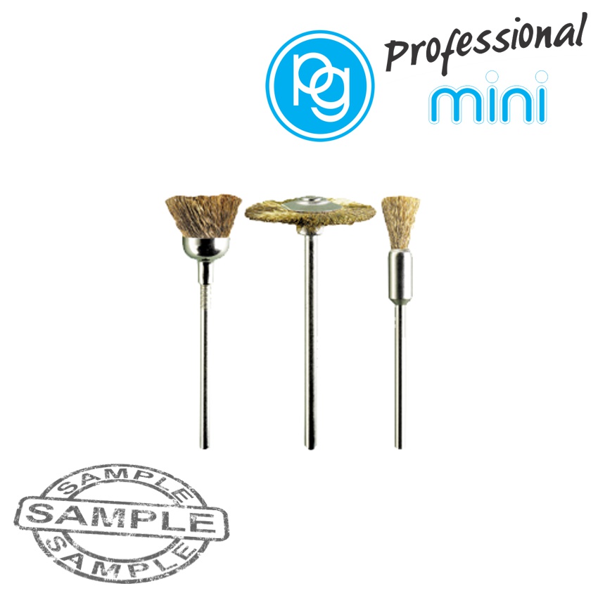 ASSORTED BRASS BRUSHES. 3PCS ASSORTED BRASS BRUSHES. 3PCS