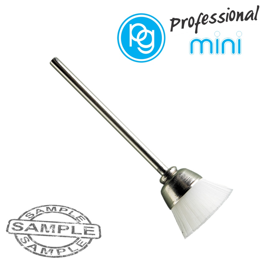 WHITE NYLON CUP BRUSH 12MM. SH.2.35MM WHITE NYLON CUP BRUSH 12MM. SH.2.35MM