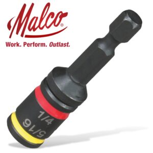 NUTSETTER 5/16 & 1/4 51MM REVERSIBLE HEX DRIVER EASY CLEAN MAGNET