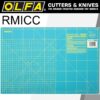 OLFA MAT ROTARY 450 X 300MM METRIC & INCH DOUBLE SIDED BLUE