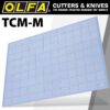 OLFA CUTTING MAT 620 X 450MM TRANSLUCENT