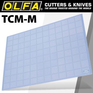 OLFA CUTTING MAT 620 X 450MM TRANSLUCENT