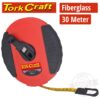 MEASURING TAPE FIBERGLASS 30M X 13MM HEAVY DUTY ABS CASE