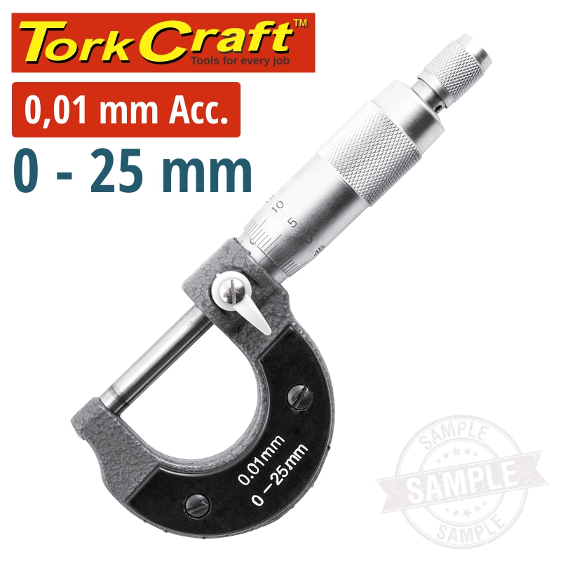 MICROMETER 0-25MM MANUAL MICROMETER 0-25MM MANUAL