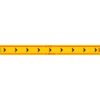 YELLOW ARROW RIGHT - 800MM X 80MM SOCIAL DISTANCING STRIPS