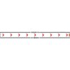 WHITE ARROW RIGHT - 800MM X 80MM SOCIAL DISTANCING STRIPS