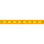 YELLOW ARROW DOWN - 800MM X 80MM SOCIAL DISTANCING STRIPS